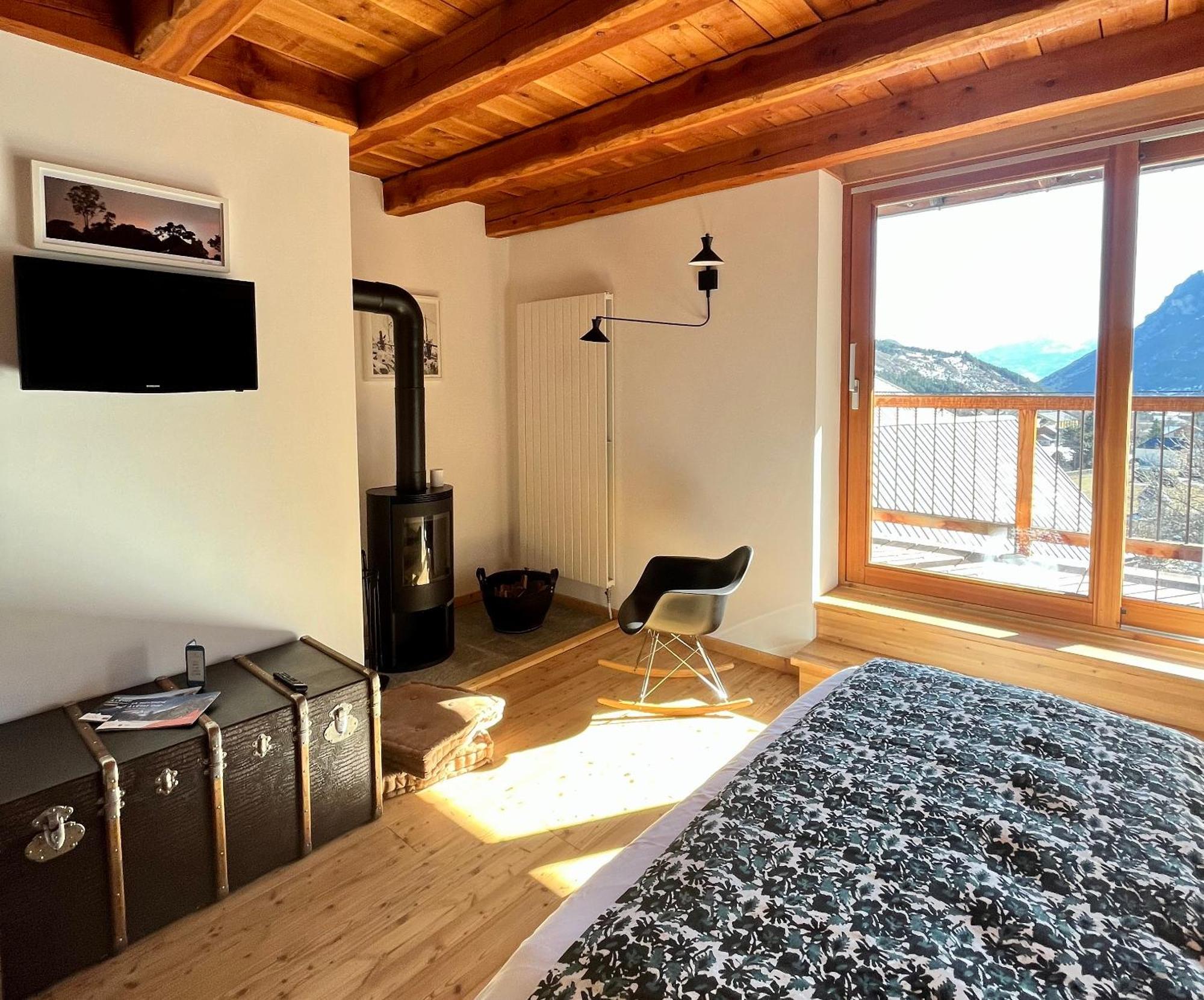 La Maison Abeil LʼArgentière-la-Bessée Exteriör bild